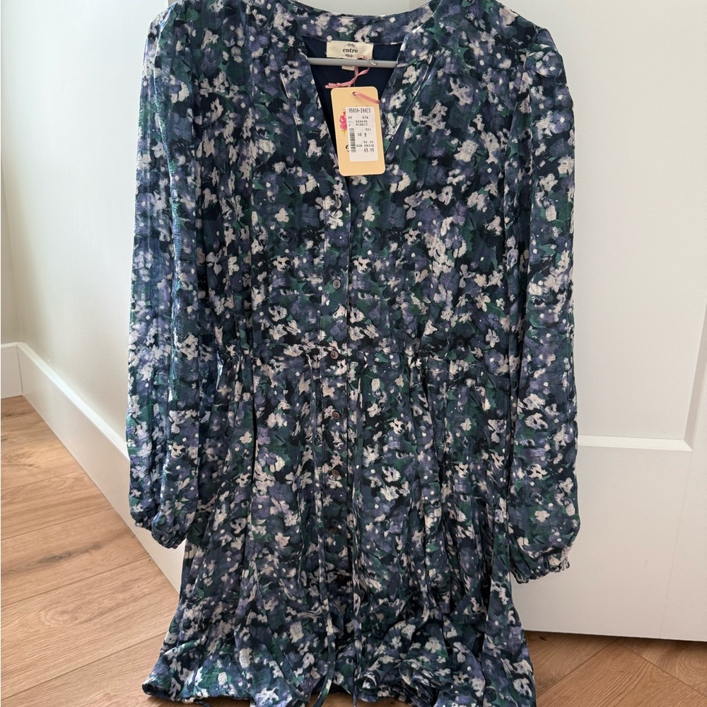 Floral Long Sleeve Dress